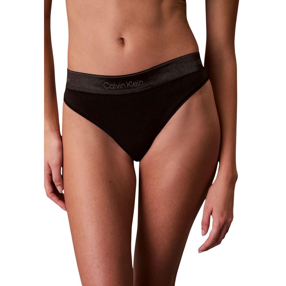 Black Cotton Pantie