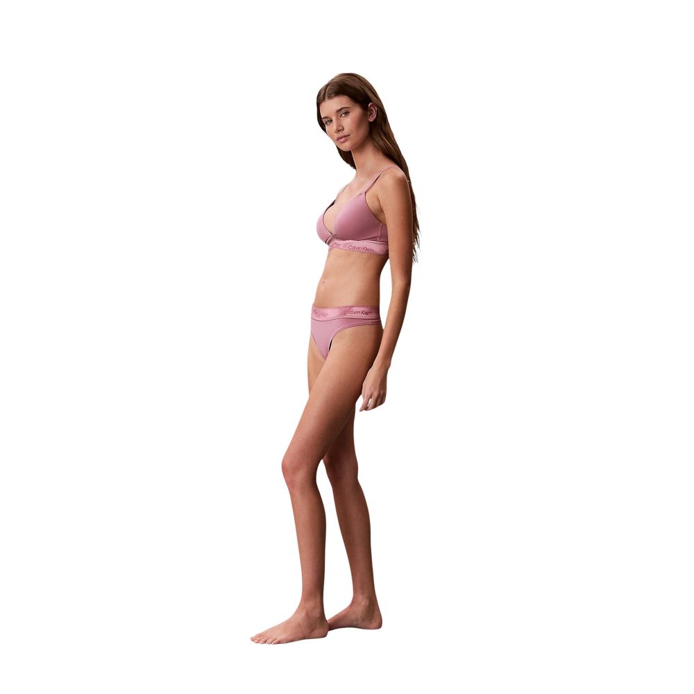 Purple Cotton Bra