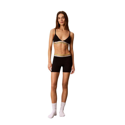 Black Cotton Bra