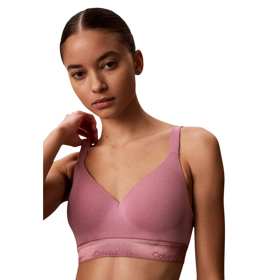 Purple Cotton Bra