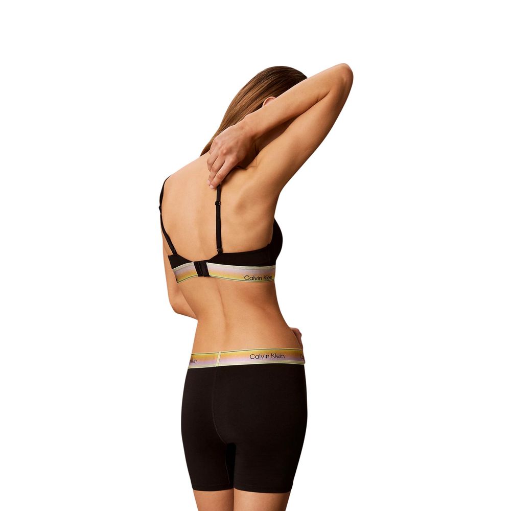 Black Cotton Bra