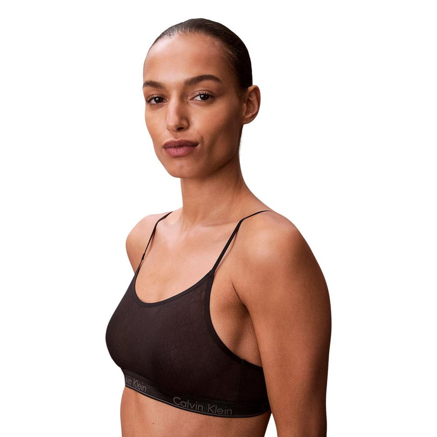 Black Polyamide Bra