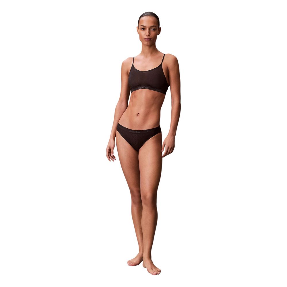 Black Polyamide Bra