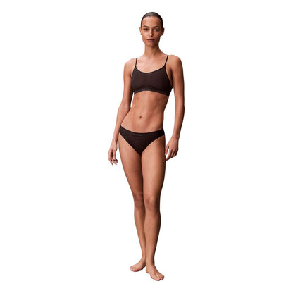 Black Polyamide Bra