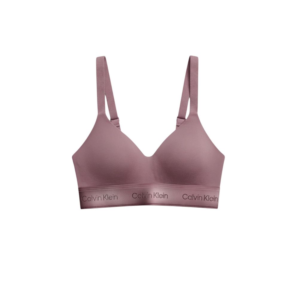Purple Cotton Bra