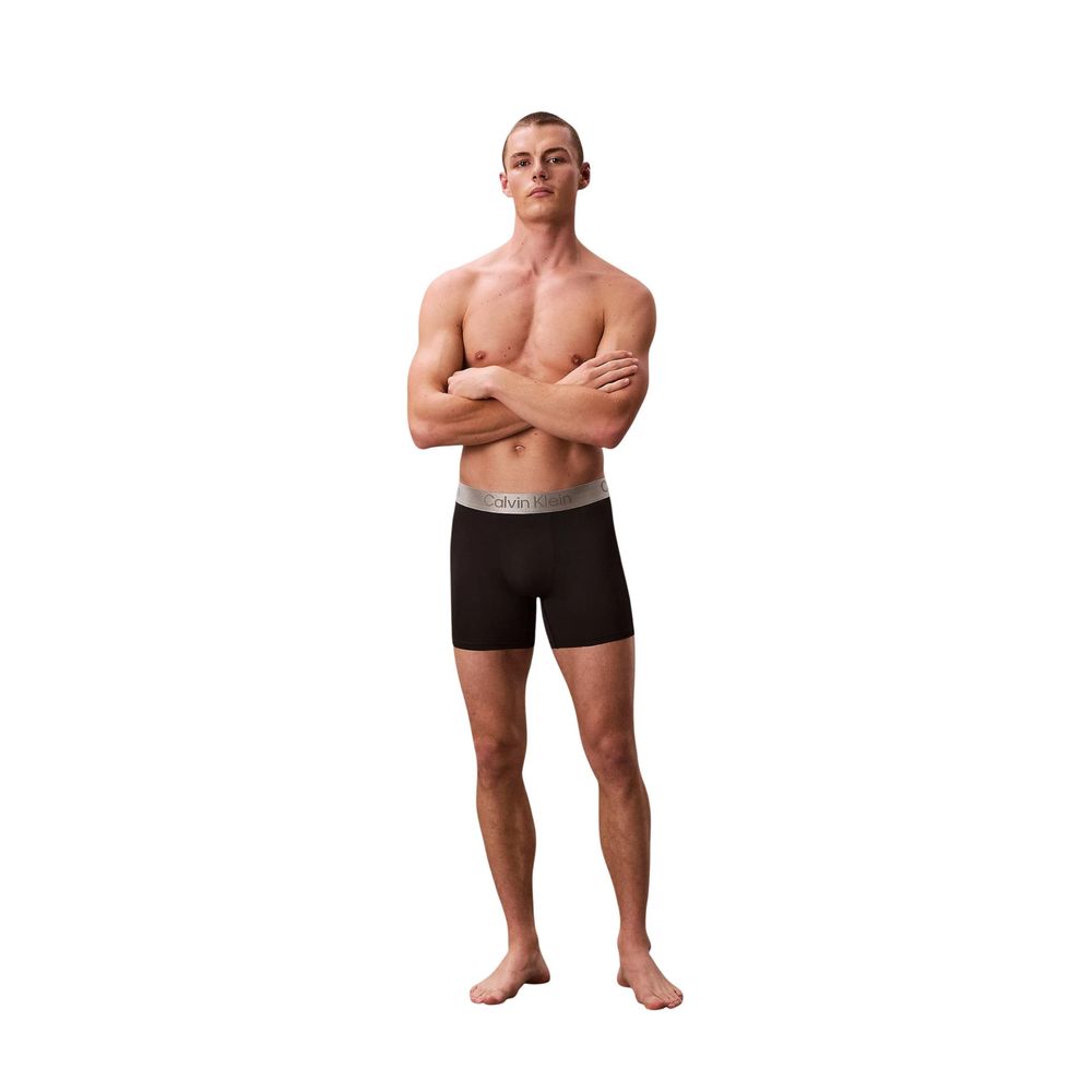 Black And White Recycled Polyester Boxers
