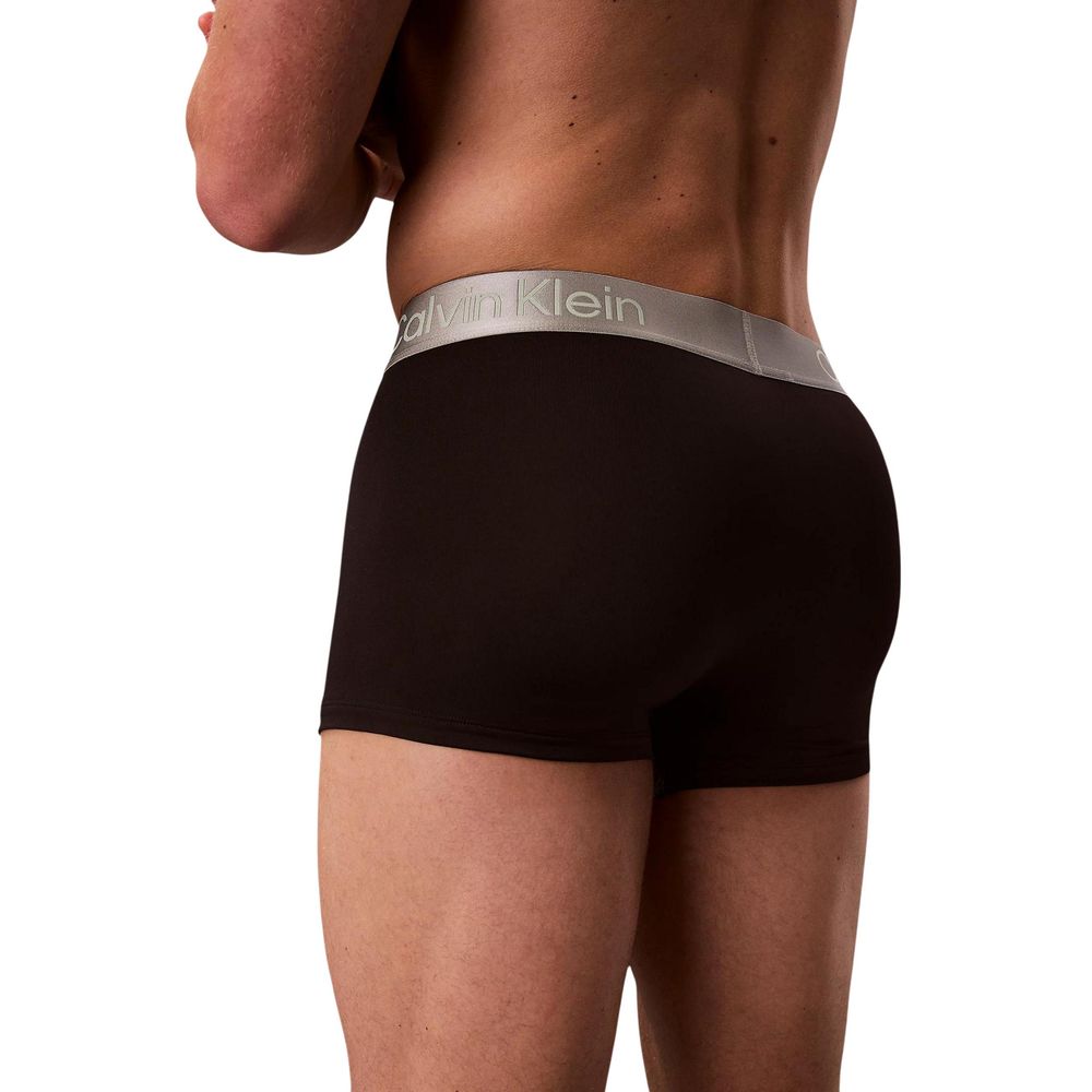 Black And White Recycled Polyester Boxers