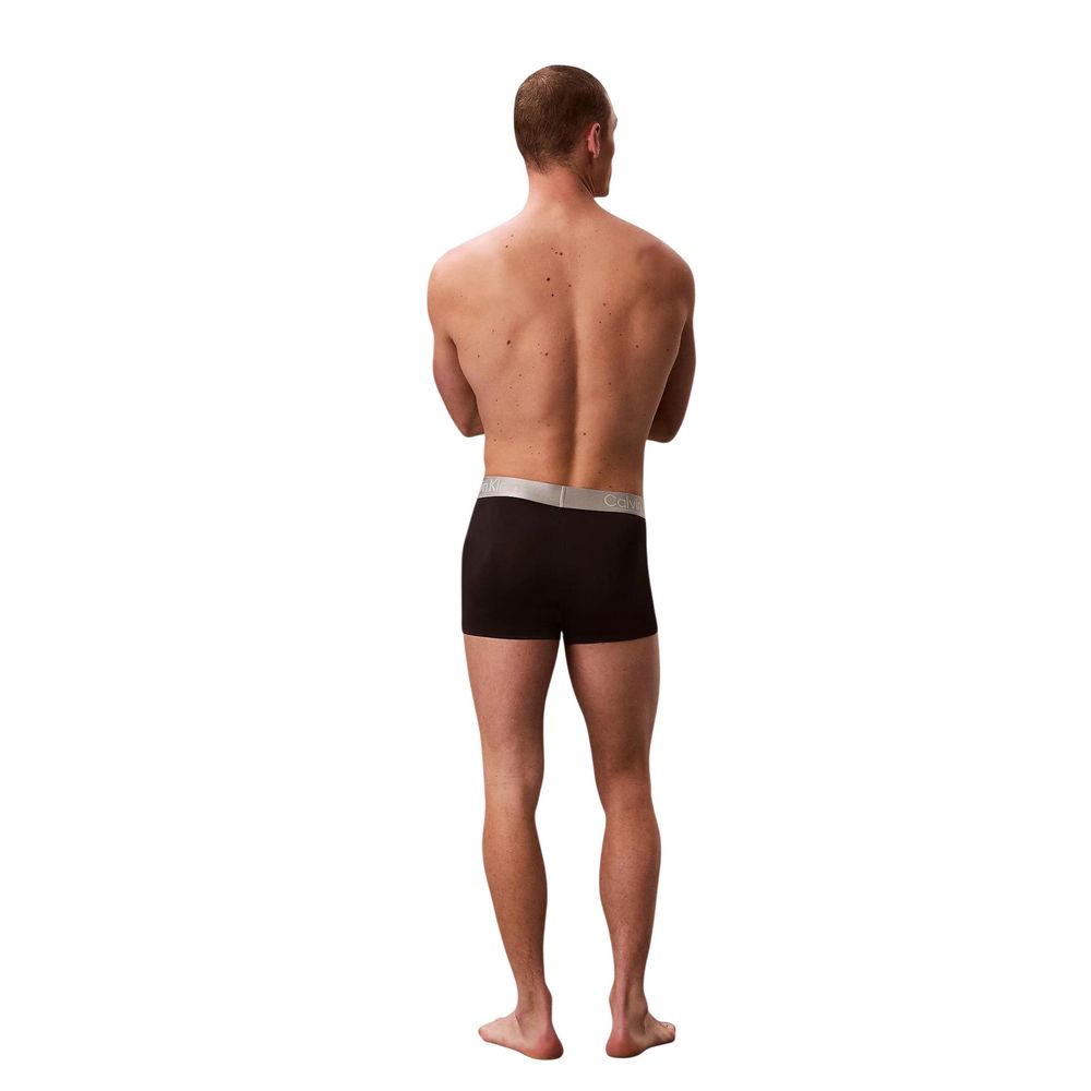 Black And White Recycled Polyester Boxers