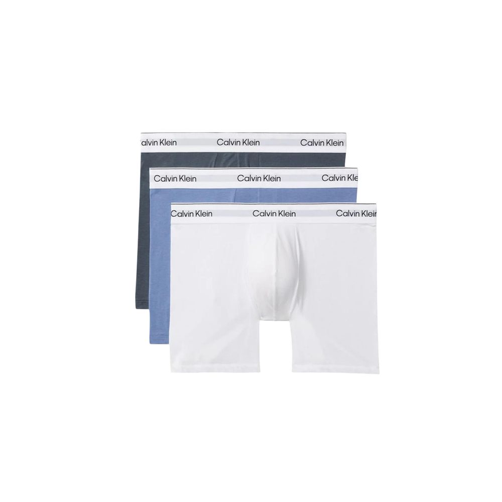 Blue Cotton Boxers