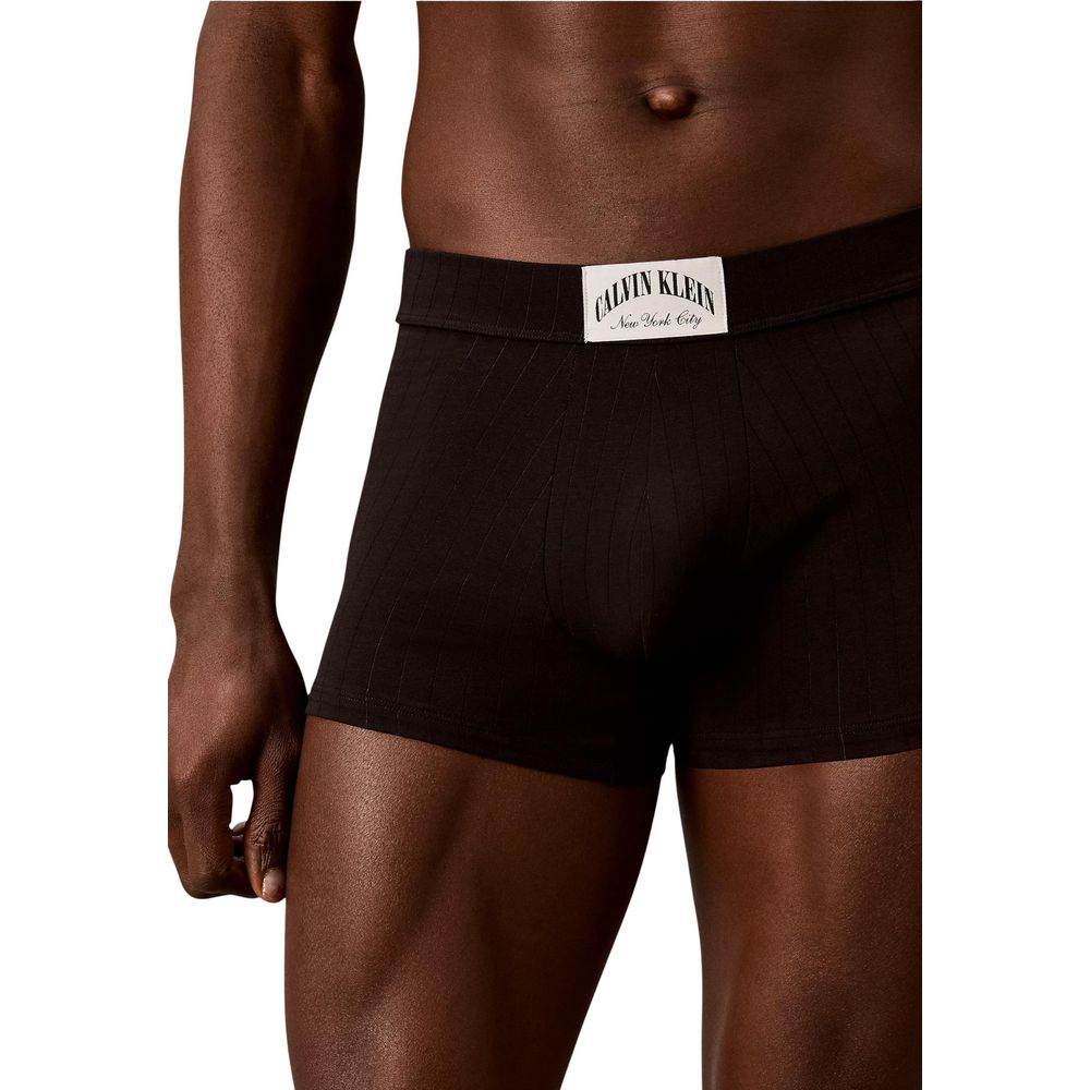 Black Cotton Boxers