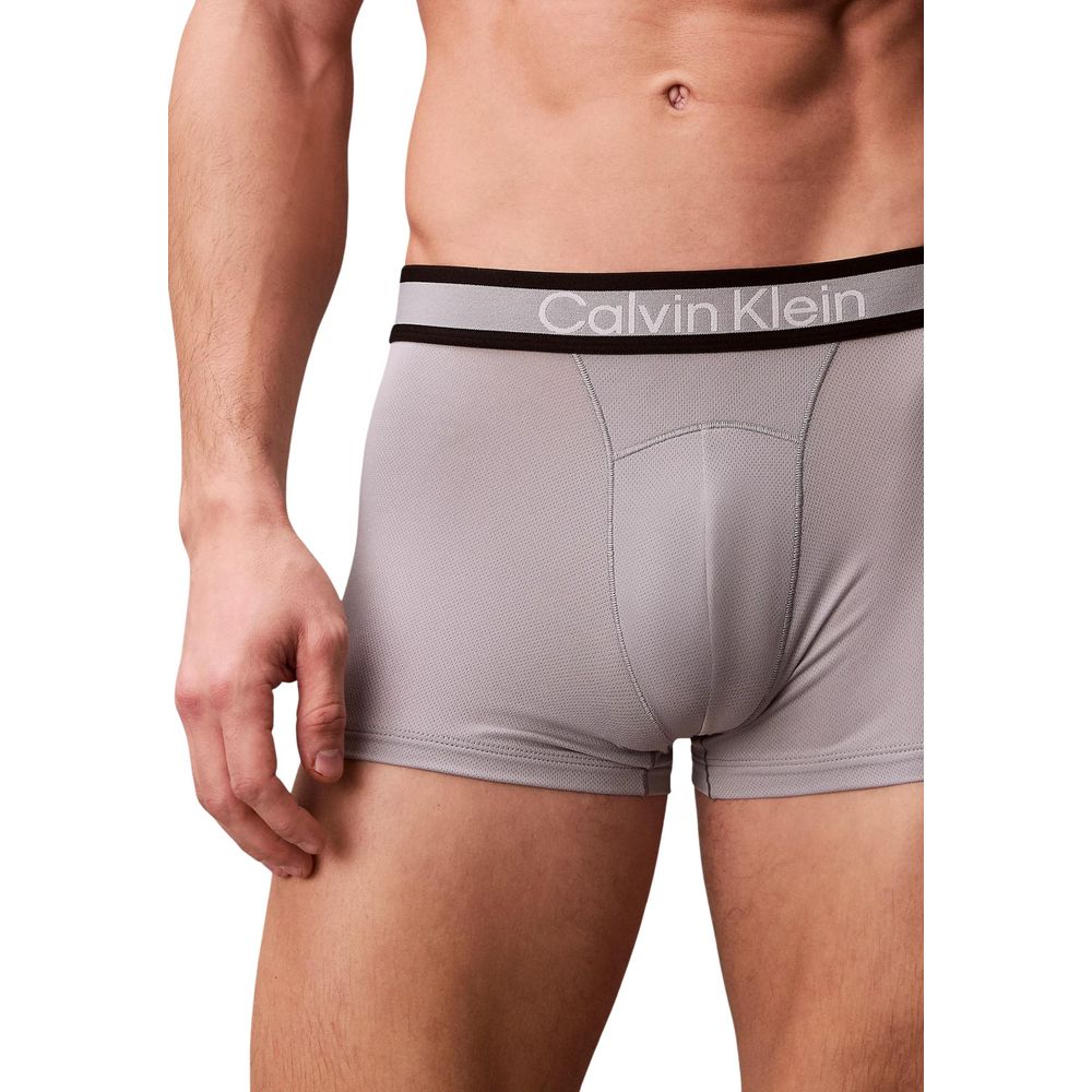 Gray Recycled Polyester Boxers