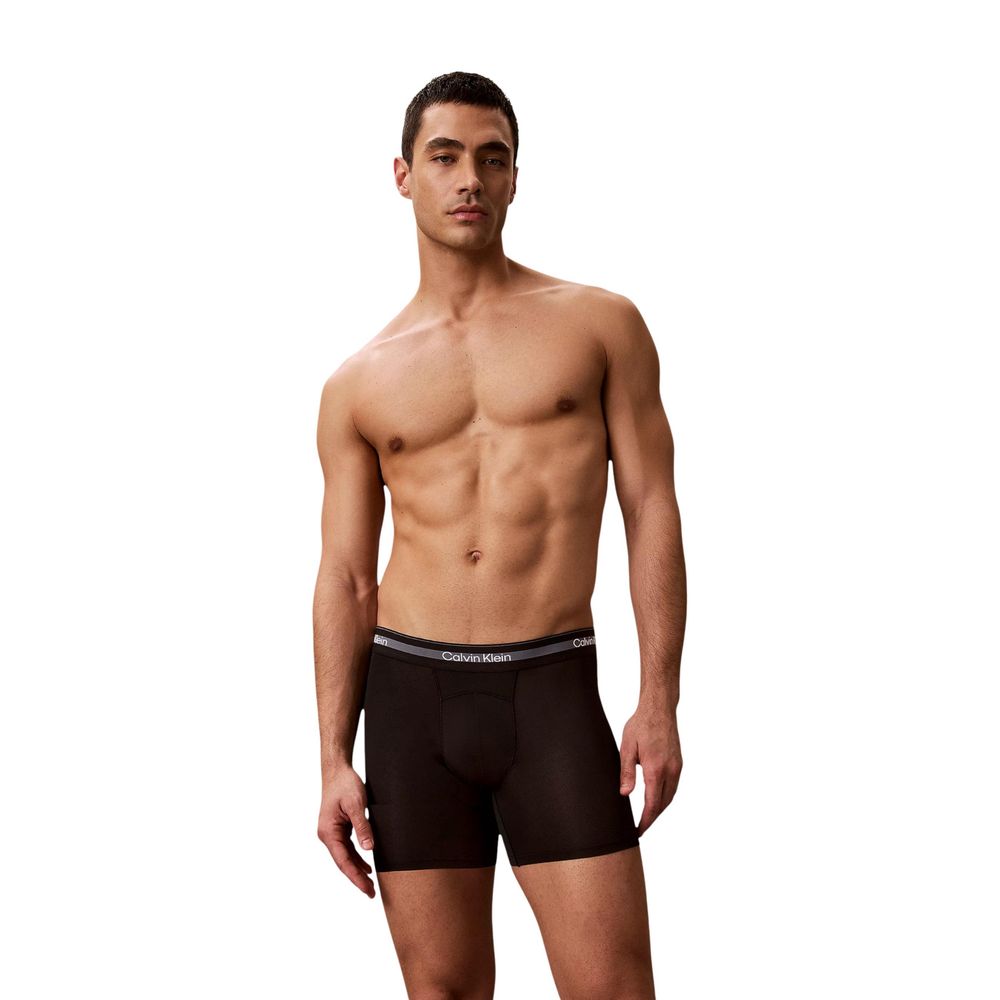 Black Recycled Polyester Boxers