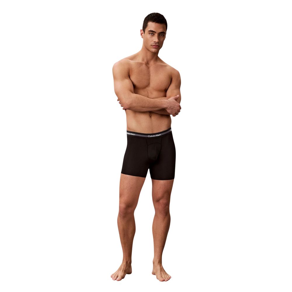 Black Recycled Polyester Boxers