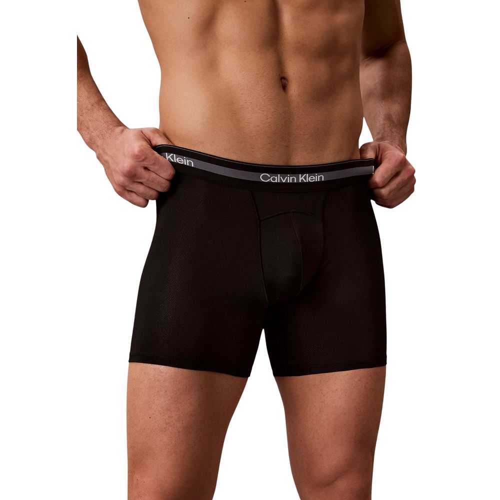 Black Recycled Polyester Boxers