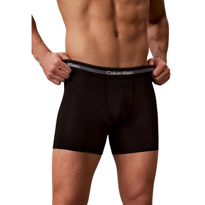 Black Recycled Polyester Boxers