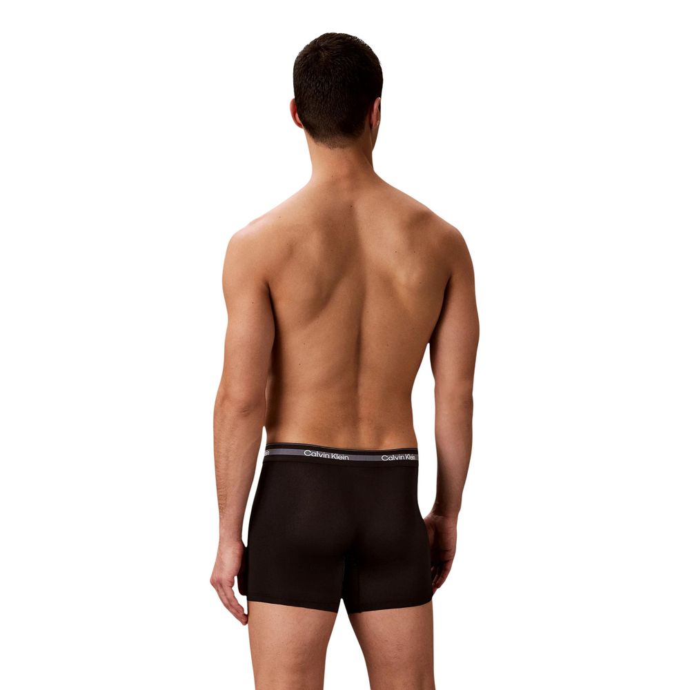 Black Recycled Polyester Boxers