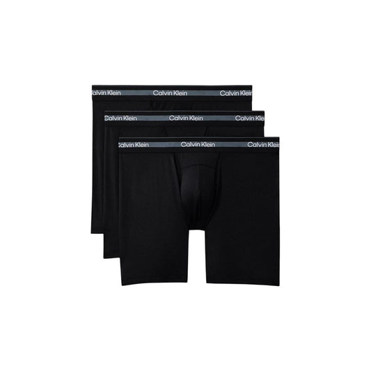 Black Recycled Polyester Boxers