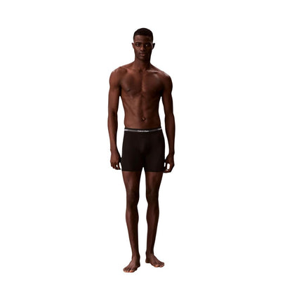 Black Recycled Polyester Boxers