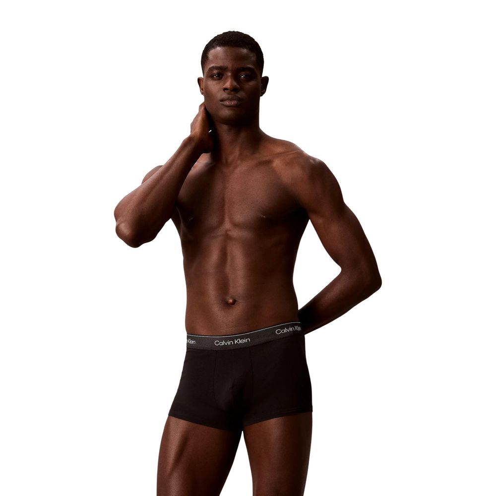Black Cotton Boxers