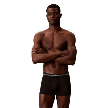 Black Recycled Polyester Boxers