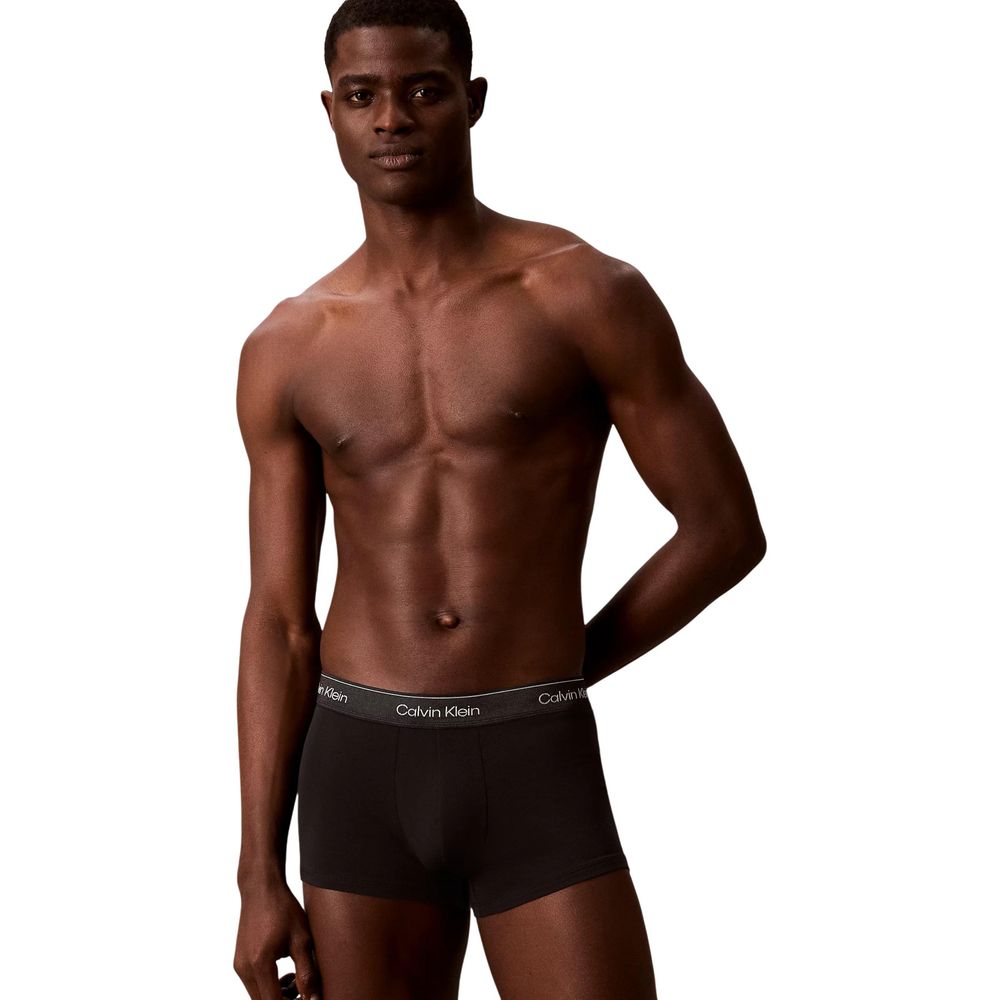 Black Cotton Boxers