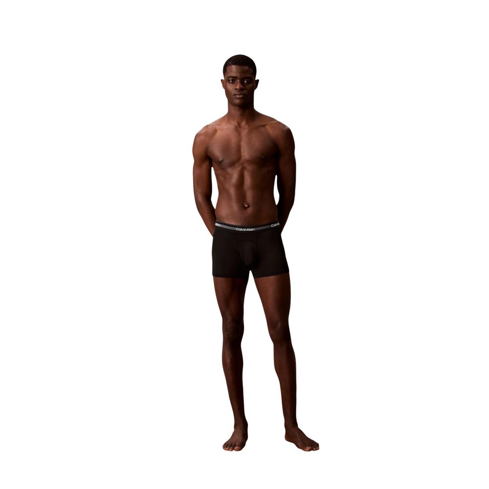 Black Recycled Polyester Boxers