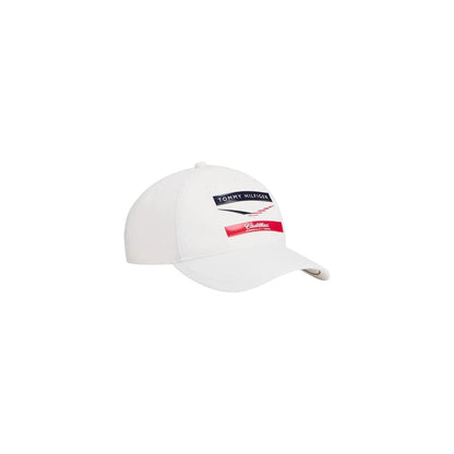 White Recycled Polyester Cap (Baseball Hat)
