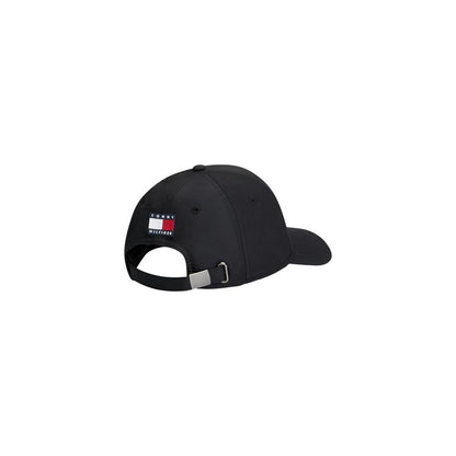 Black Recycled Polyester Cap (Baseball Hat)