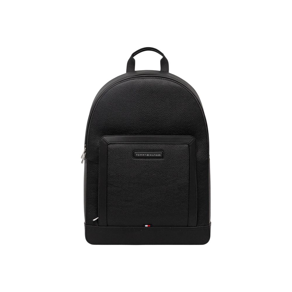 Black Polyethylene Backpack