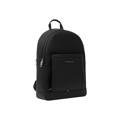 Black Polyethylene Backpack