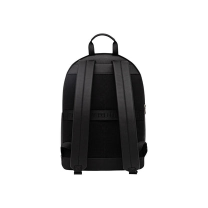 Black Polyethylene Backpack