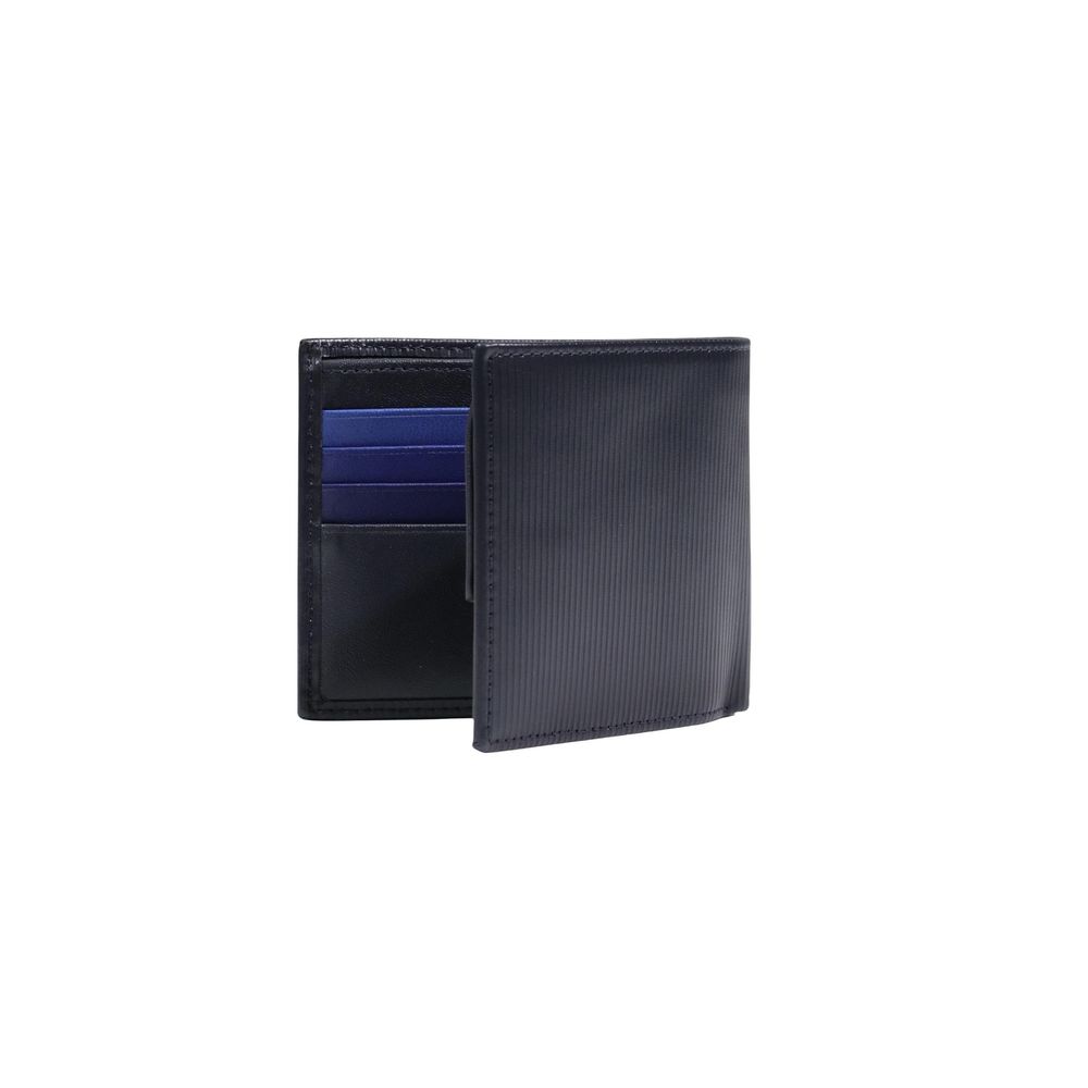 Blue Leather Wallet