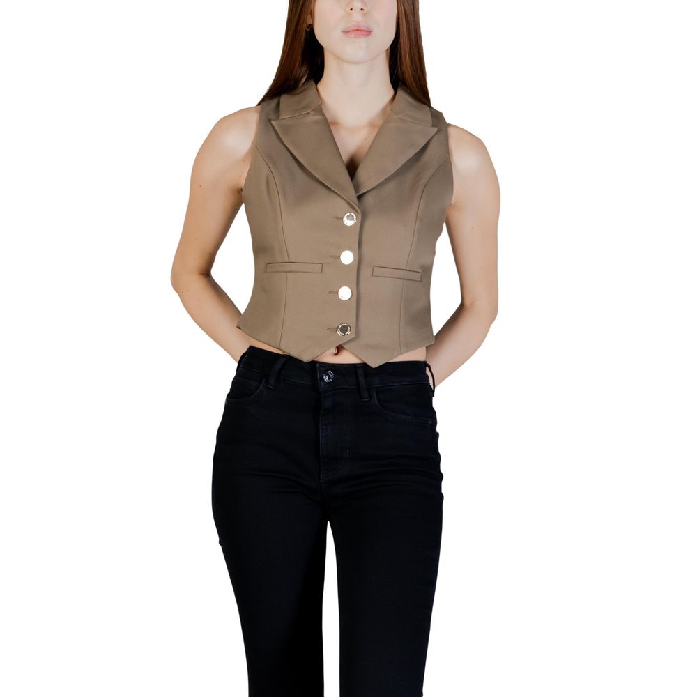 Green Cotton Waistcoat