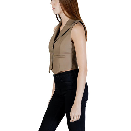 Green Cotton Waistcoat