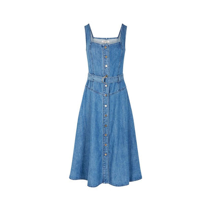 Light Blue Lyocell Long Dress