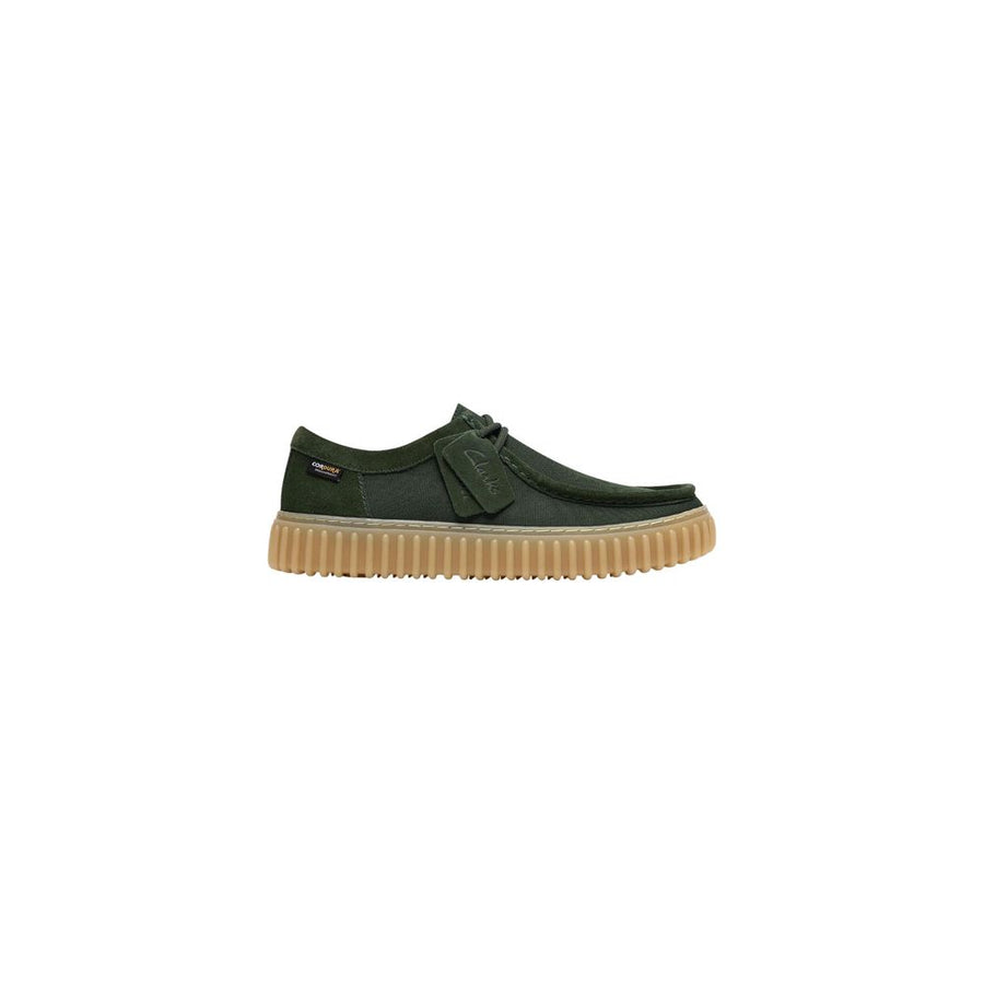 Bicolor Textile Low Top Sneakers