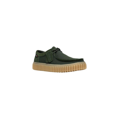 Bicolor Textile Low Top Sneakers