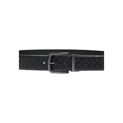 Bicolor Leather Regular Belt