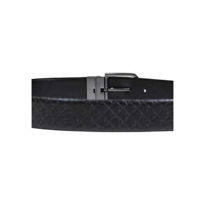 Bicolor Leather Regular Belt