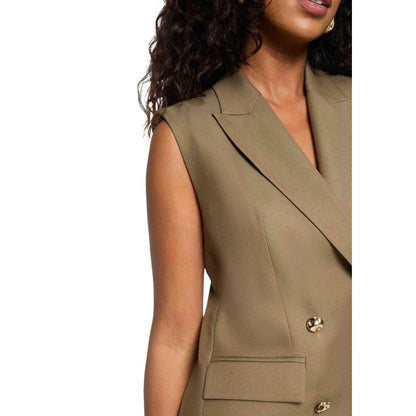 Green Recycled Polyester Waistcoat