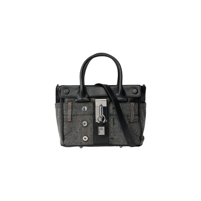 Black Polyethylene Handbag