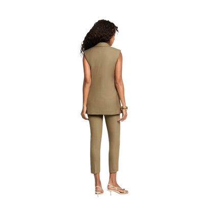 Green Recycled Polyester Waistcoat