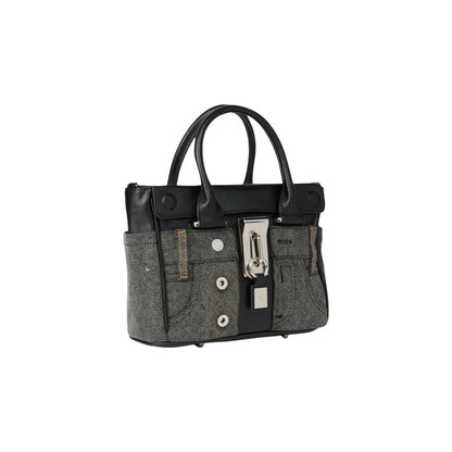 Black Polyethylene Handbag