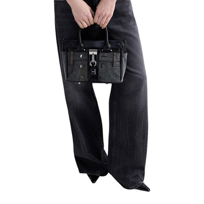 Black Polyethylene Handbag