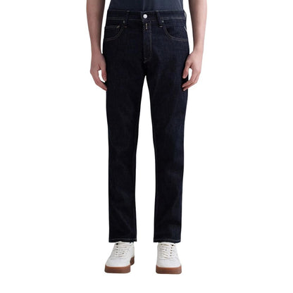 Blue Cotton Relaxed Fit Jeans