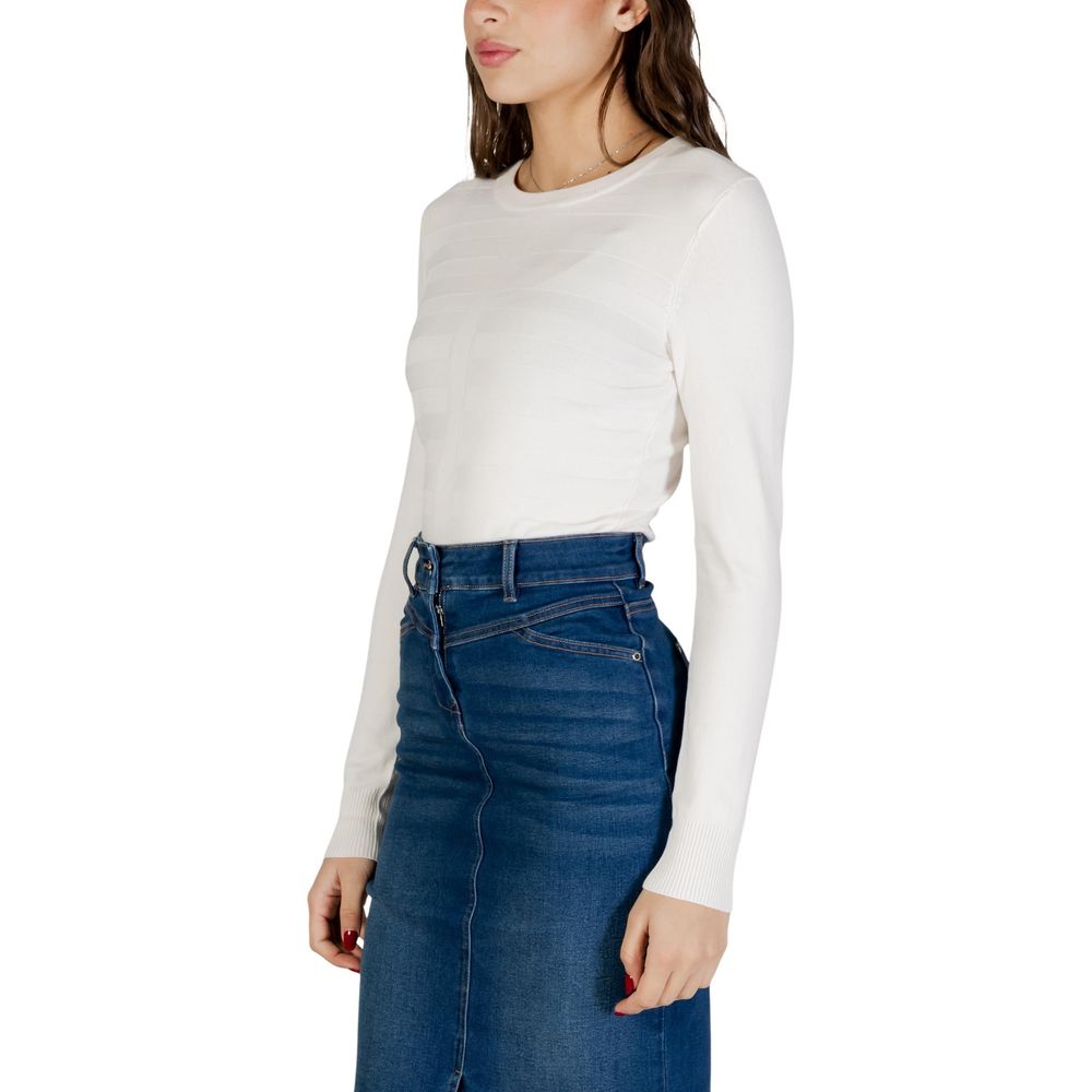 Beige Viscose Sweatshirt