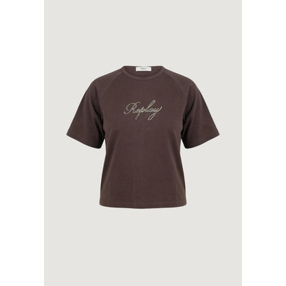 Brown Cotton T-Shirt