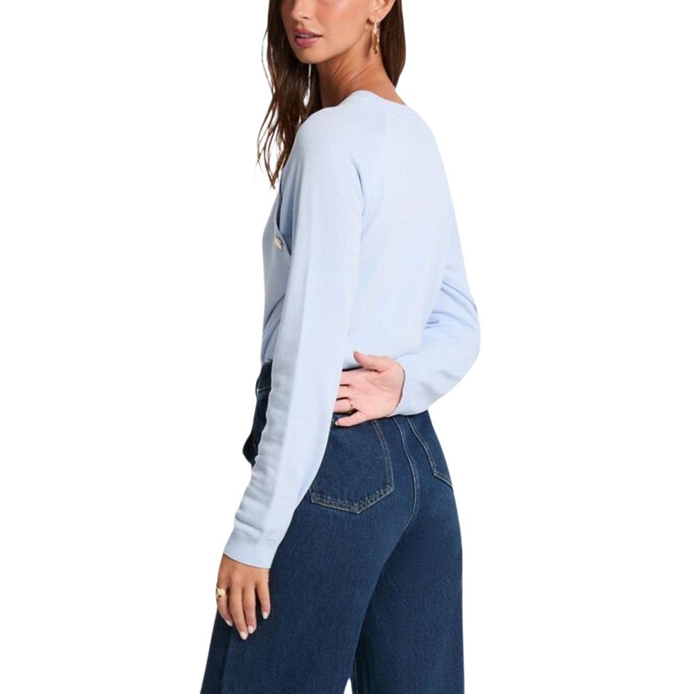 Blue Viscose Sweatshirt