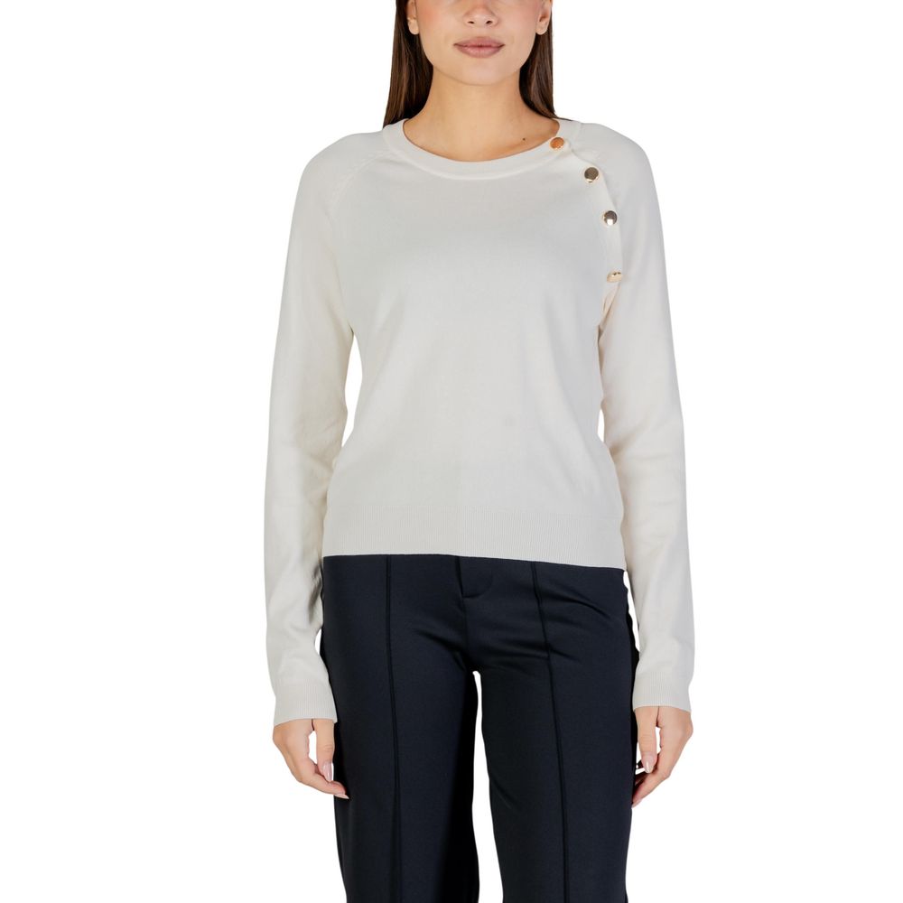 Beige Viscose Sweatshirt