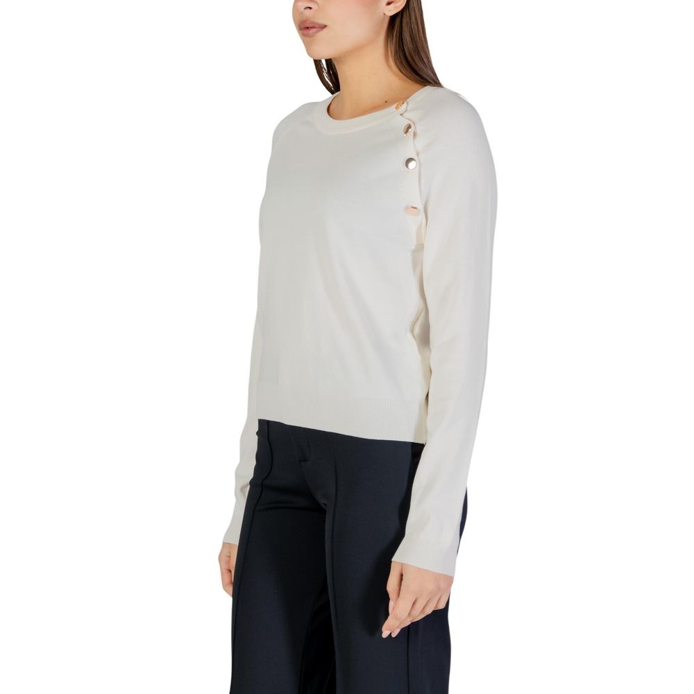 Beige Viscose Sweatshirt